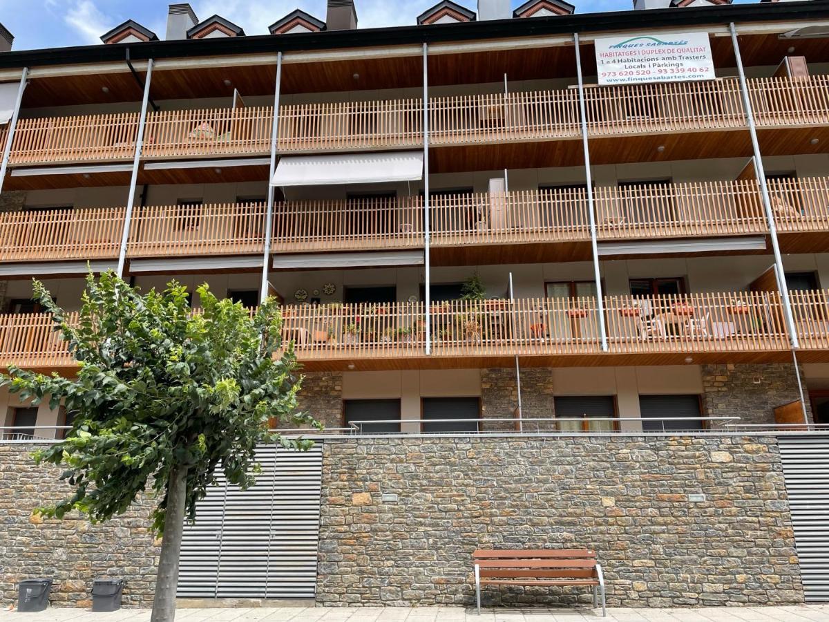 Apartamento Precioso cálido apartamento en Sort con terraza Exterior foto